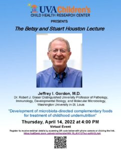 Houston Lecture Dr. Gordon virtual event 2022